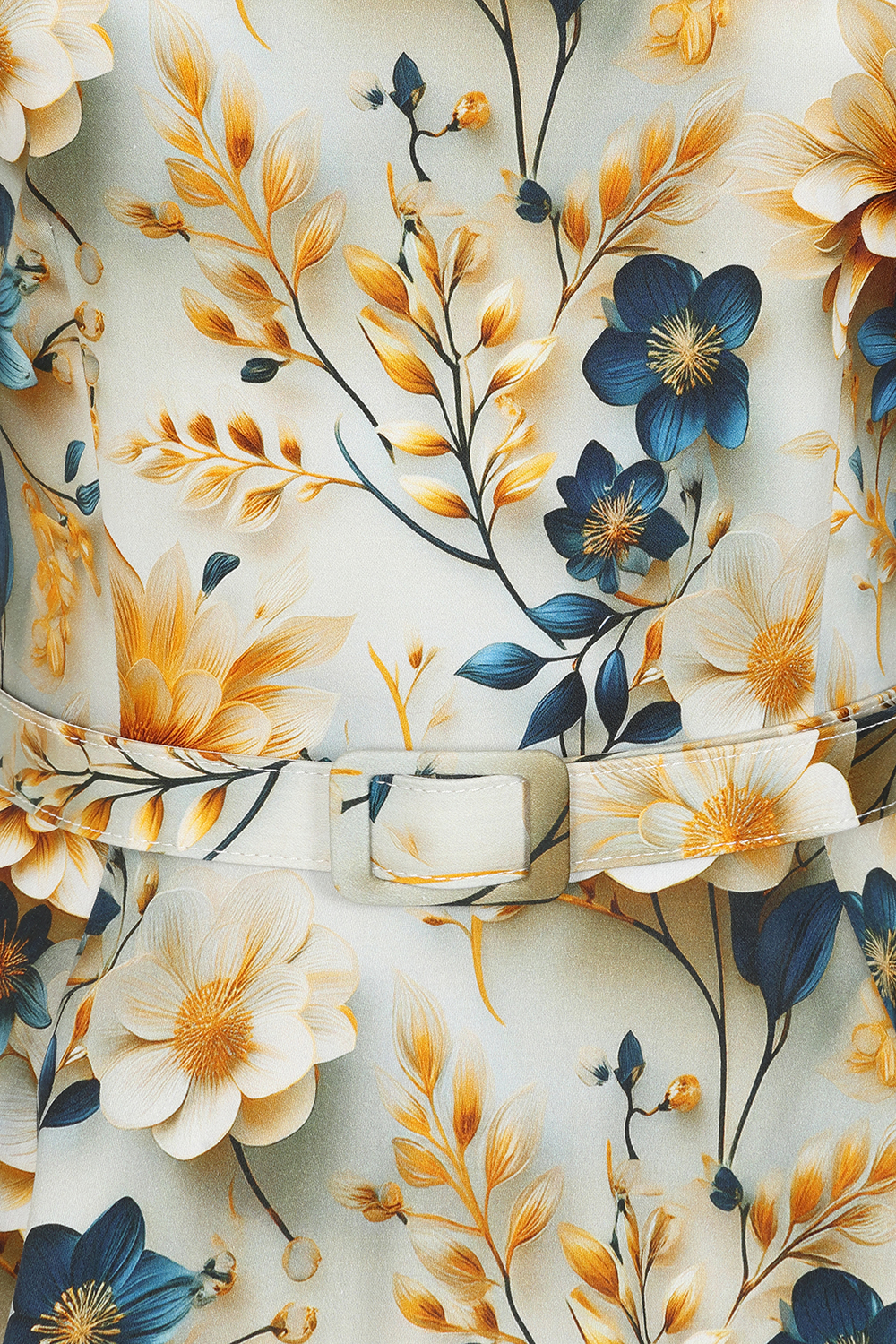 Marigold Meadow Swing Dress